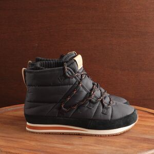 Teva Boots Womens Size 6 Black Ember Winter Ankle Puffer Lace Up Sneaker 1102130